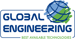 Logo Global Engineering nella timeline della storia aziendale